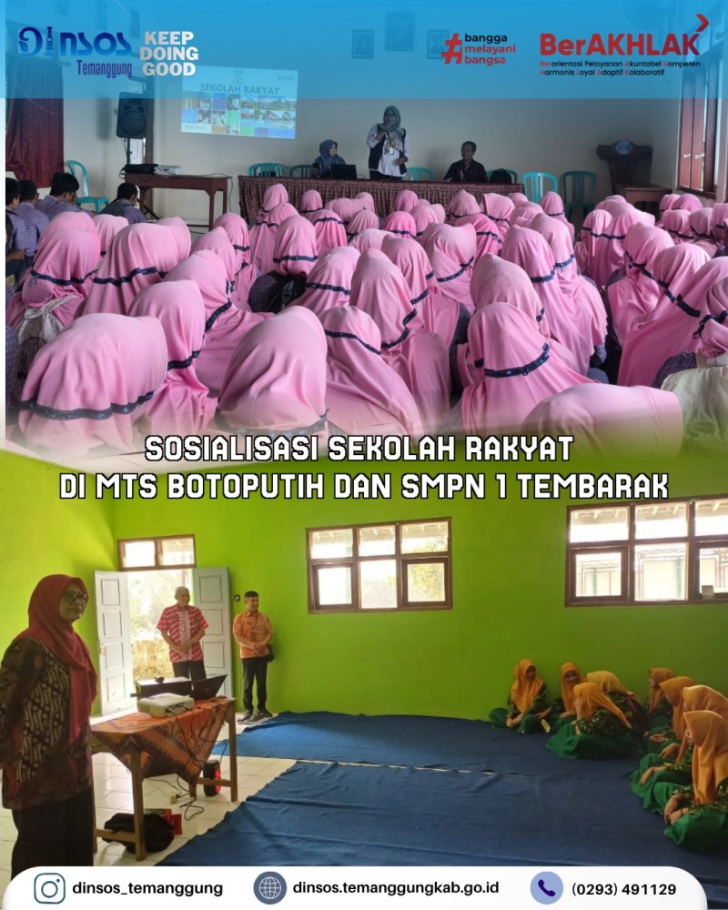 Sosialisasi Sekolah Rakyat