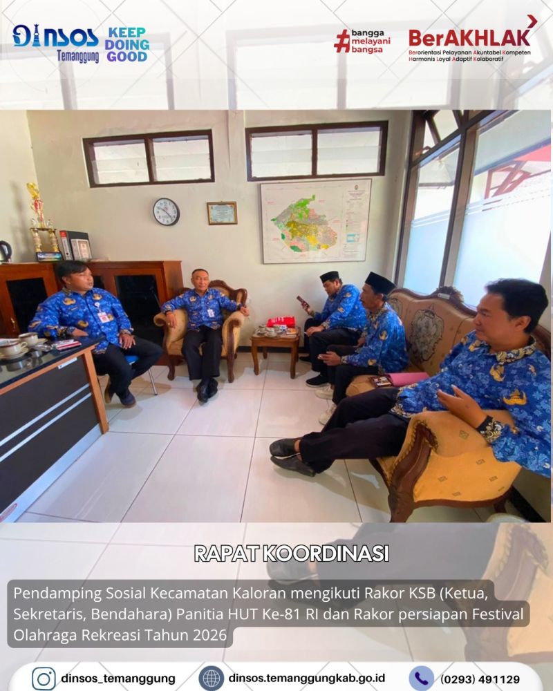 Rakor KSB (Ketua, Sekretaris, Bendahara)