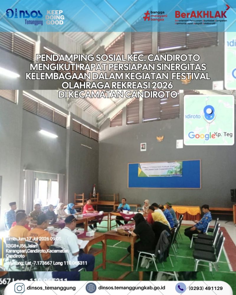 Persiapan Festifal Olahraga Rekreasi