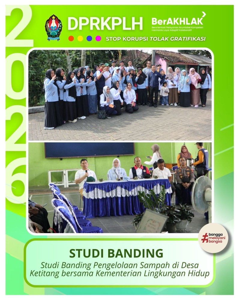 Staf Ahli KLH dan WCC Tinjau Sistem Pengelolaan Sampah di Desa Ketitang Temanggung