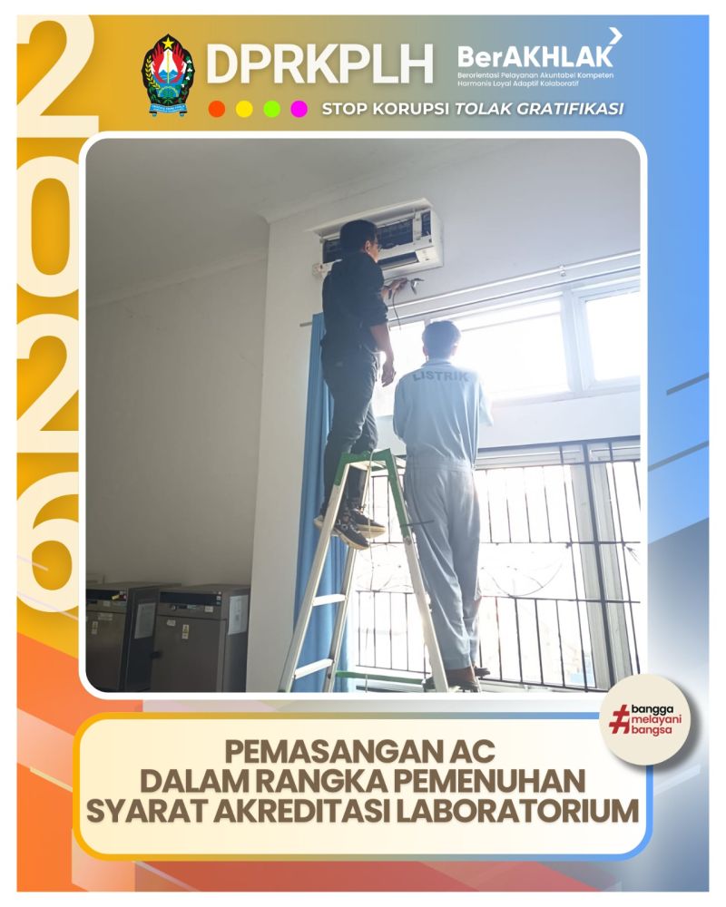 UPT Laboratorium DPRKPLH Lengkapi Fasilitas Ruang Instrumen dan Ruang Timbang