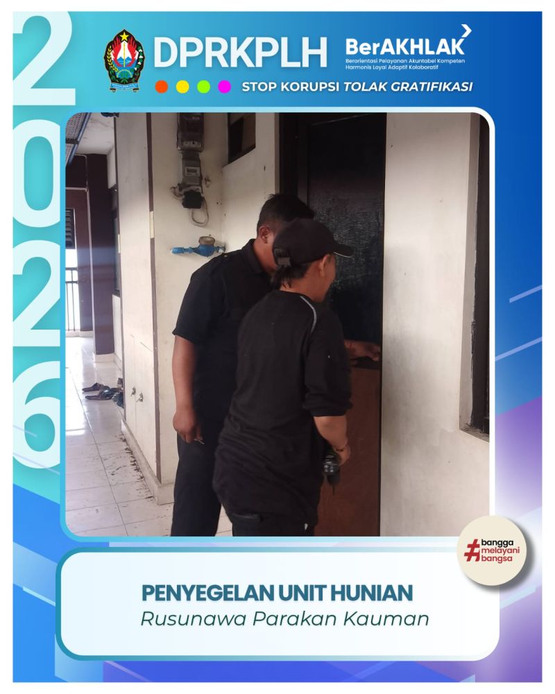 Abaikan Surat Peringatan, Unit Rusunawa Parakan Kauman Disegel