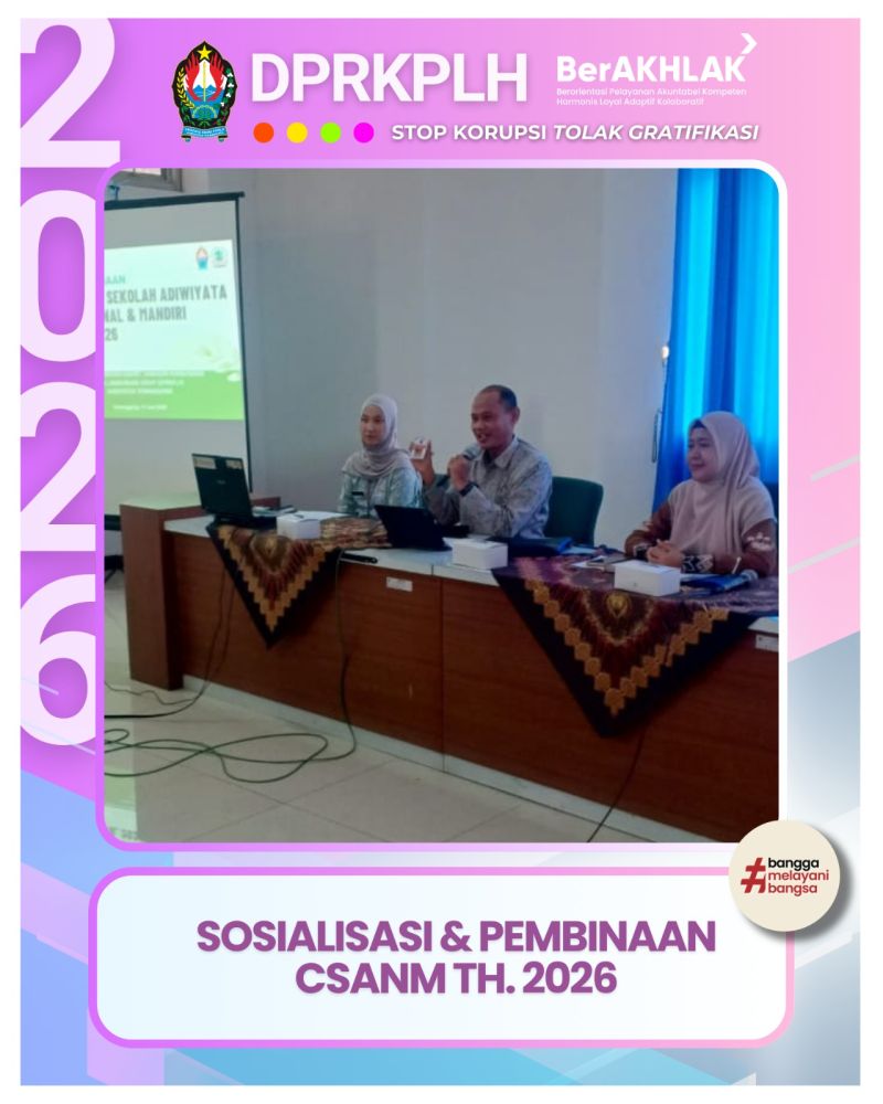 Menuju Adiwiyata 2026: Pembinaan Intensif 14 Sekolah Imbasan Di Kabupaten Temanggung