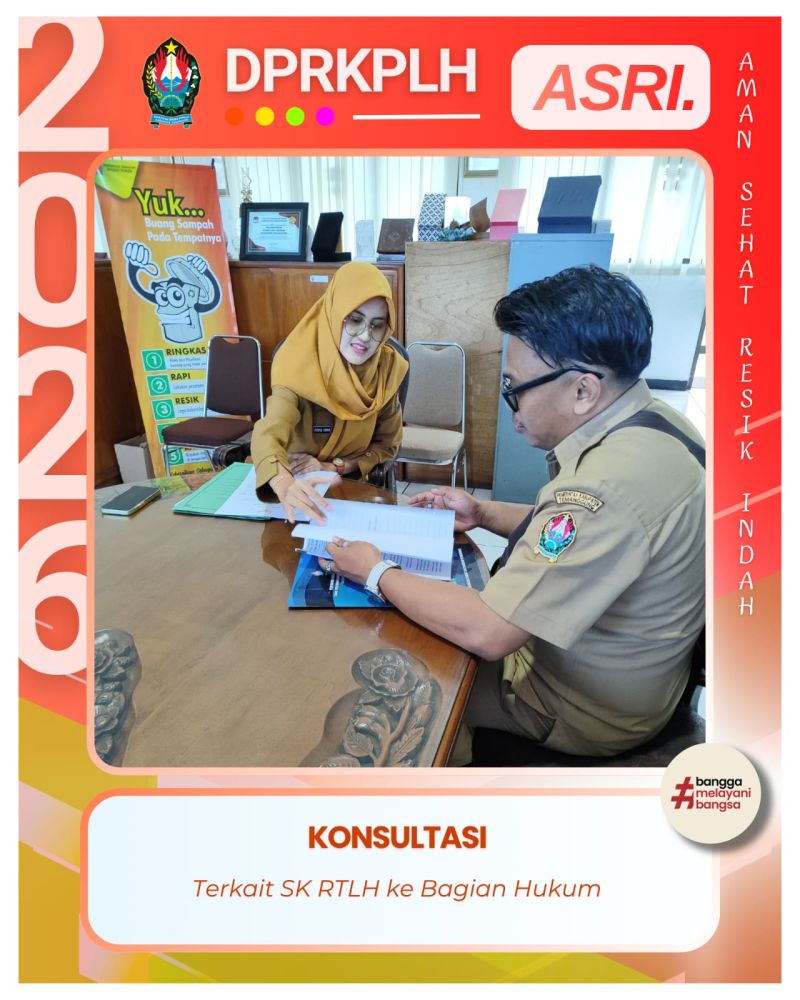 Upaya Sinkronisasi Aturan, DPRKPLH Temanggung Konsultasi SK Bupati Terkait RTLH