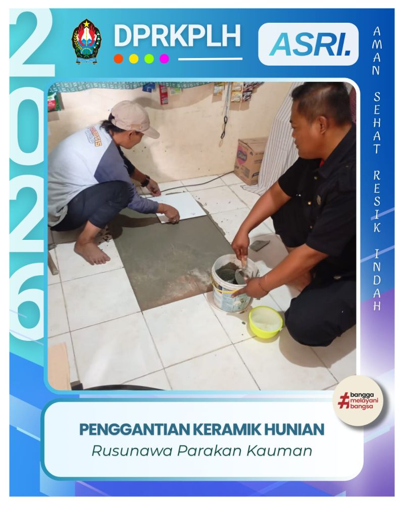 Perbaikan Fasilitas Unit Rusunawa Parakan Kauman