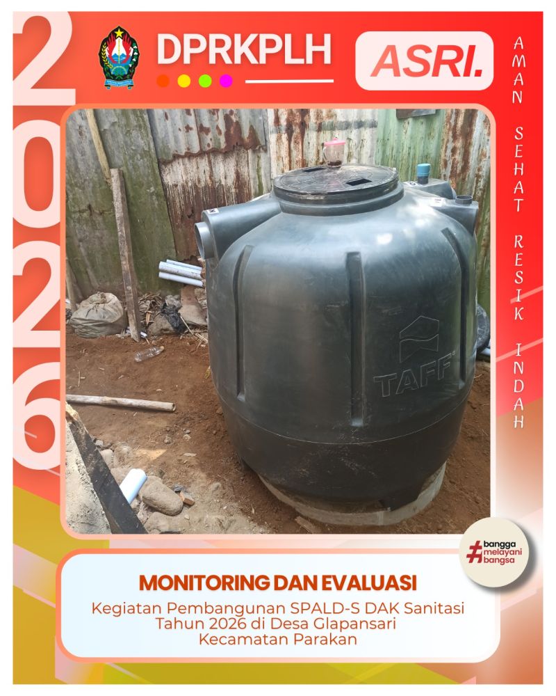 Kawal Target Fisik, DPRKPLH Monitoring Pembangunan SPALD-S Tuksari