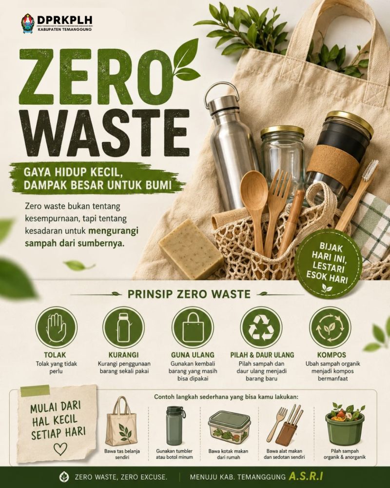 Zero Waste – Gaya Hidup Kecil, Dampak Besar untuk Bumi