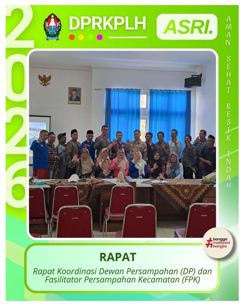 Rapat Koordinasi DPRKPLH Temanggung, Dewan Persampahan, dan FPK: Matangkan Kolaborasi Program Kerja Bersama FKMPT