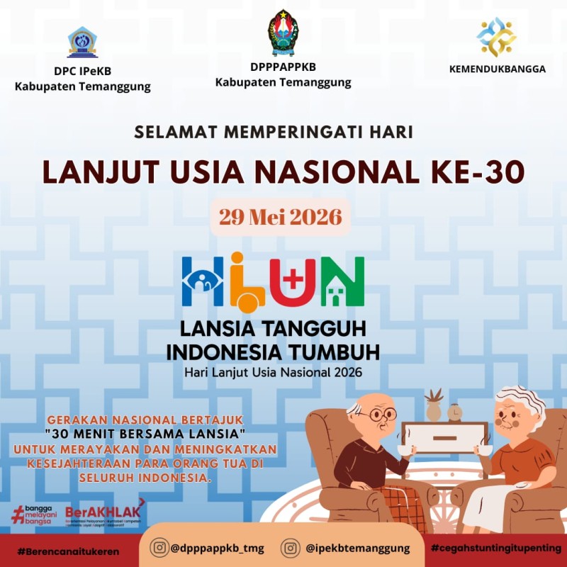 Hari Lanjut Usia Nasional Ke-30