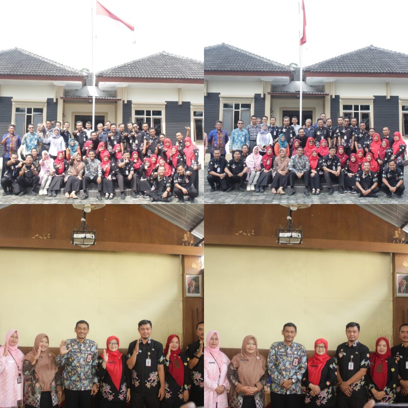 Badan Kesatuan Bangsa dan Politik Kabupaten Temanggung menerima kunjungan kerja dari Badan Kesatuan Bangsa dan Politik Kabupaten Demak.