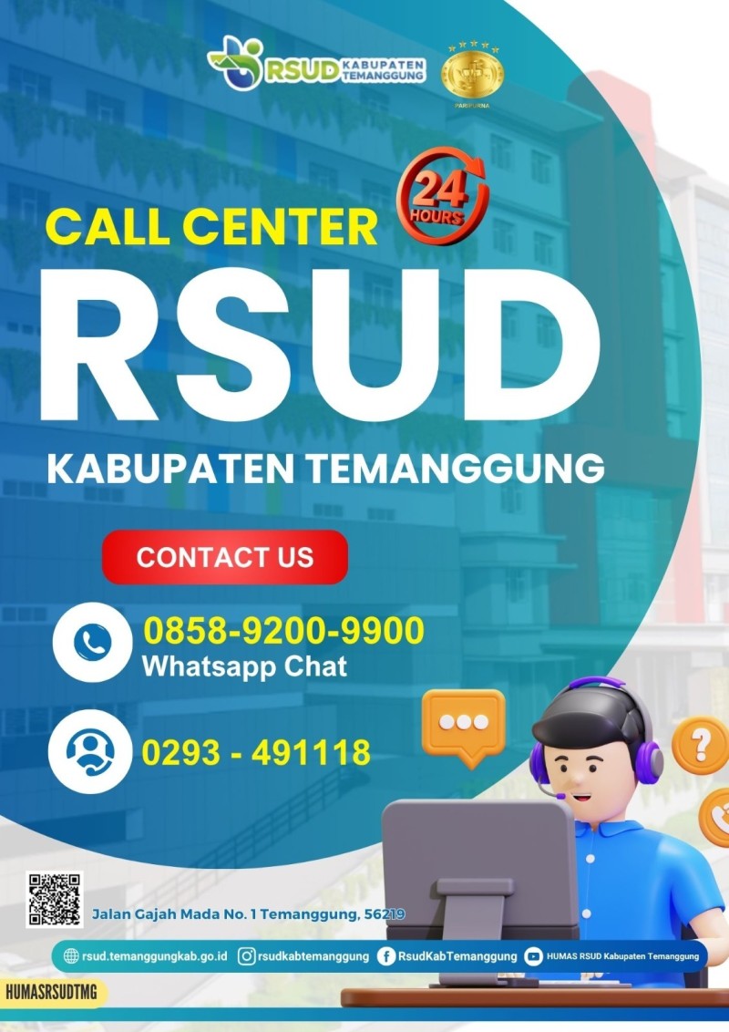 CALL CENTER 24 JAM RSUD KABUPATEN TEMANGGUNG