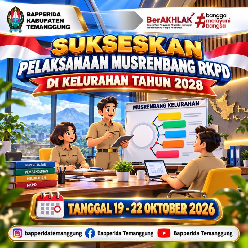 Mari Sukseskan Pelaksanaan Musrenbang RKPD di Kelurahan Tahun 2028