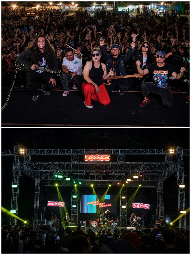 Sikat Habis! Stroom Accu Berhasil Bius Penonton di Pembukaan Dianaria Festival Temanggung