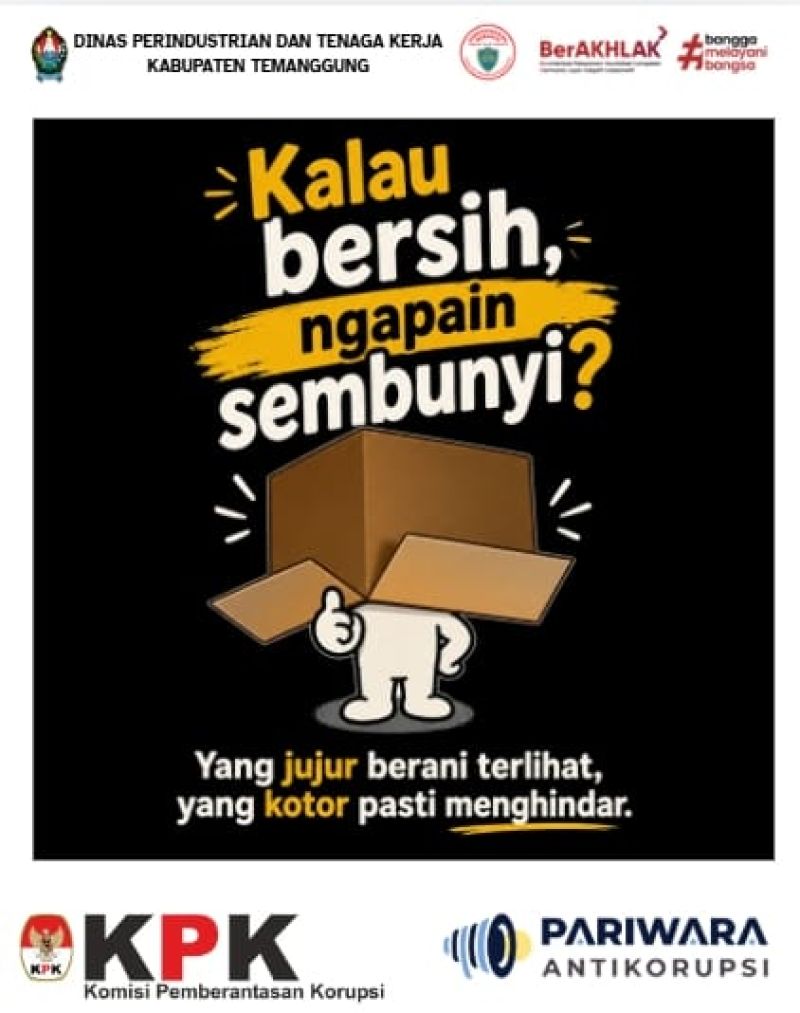 KALAU BERSIH NGAPAIN SEMBUNYI