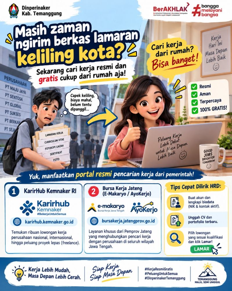 PORTAL RESMI PENCARIAN KERJA YANG RESMI