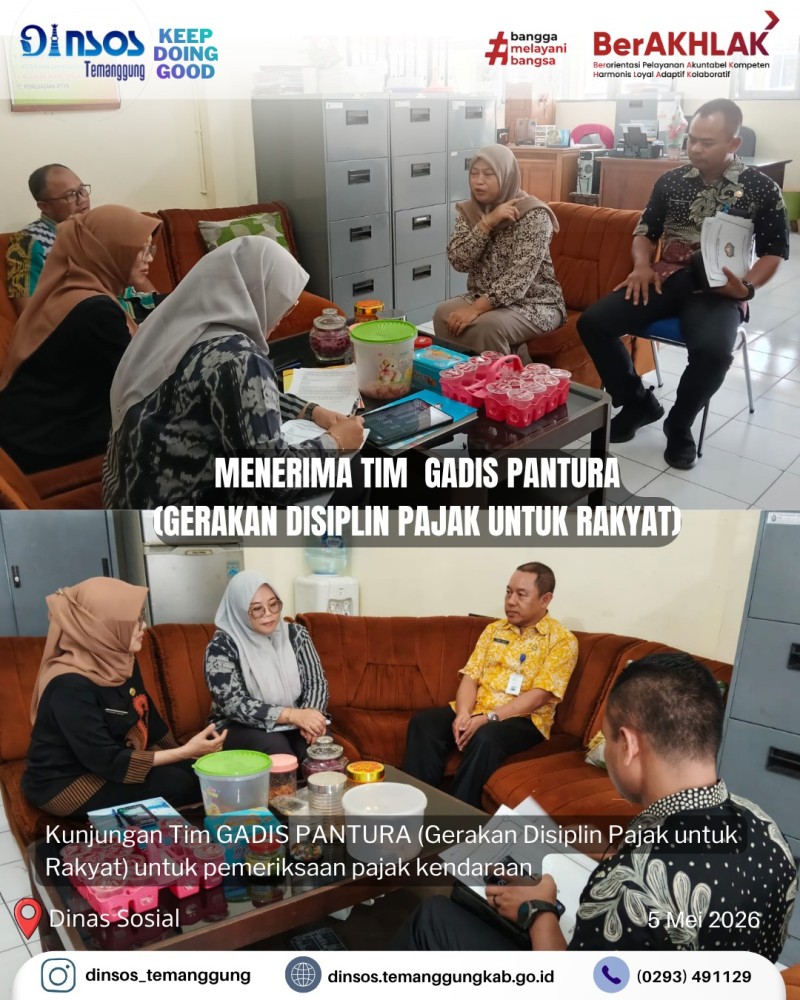 GADIS PANTURA DINAS SOSIAL KAB.TEMANGGUNG