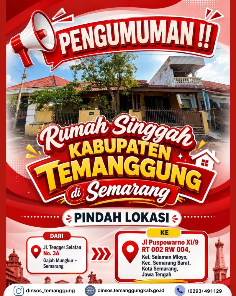 Rumah Singgah Temanggung di Semarang