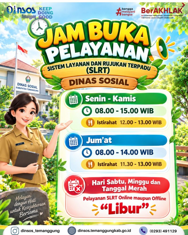 JAM PELAYANAN SLRT