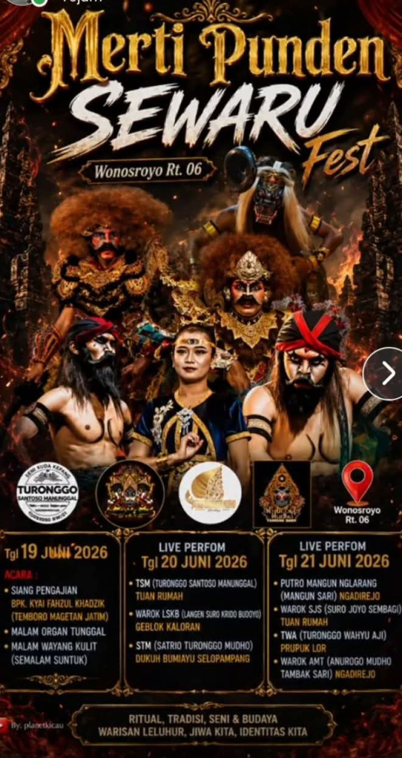 Merti Punden Sewaru Fest 2026