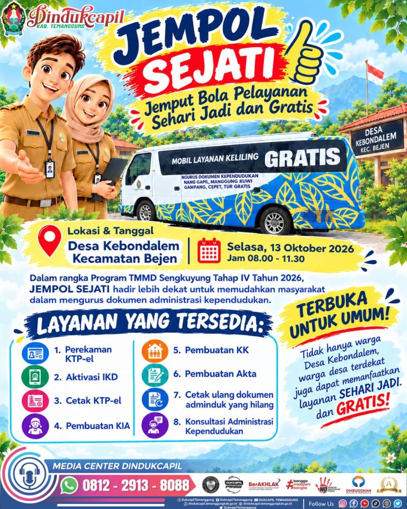 JEMPOL SEJATI HADIR DI DESA KEBONDALEM!